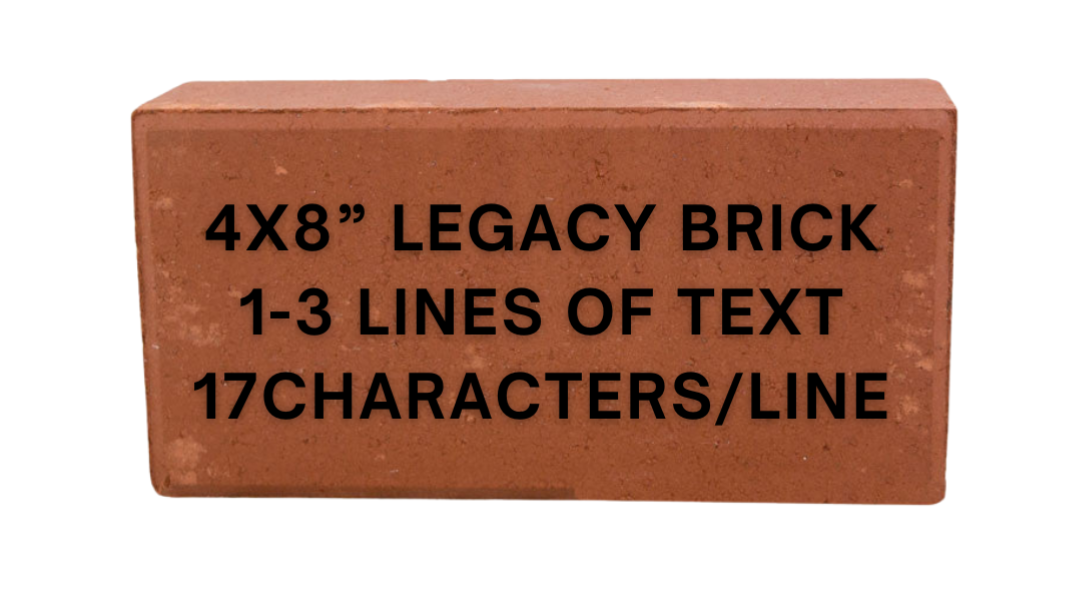 Memorial Brick- 4x8 Standard Brick