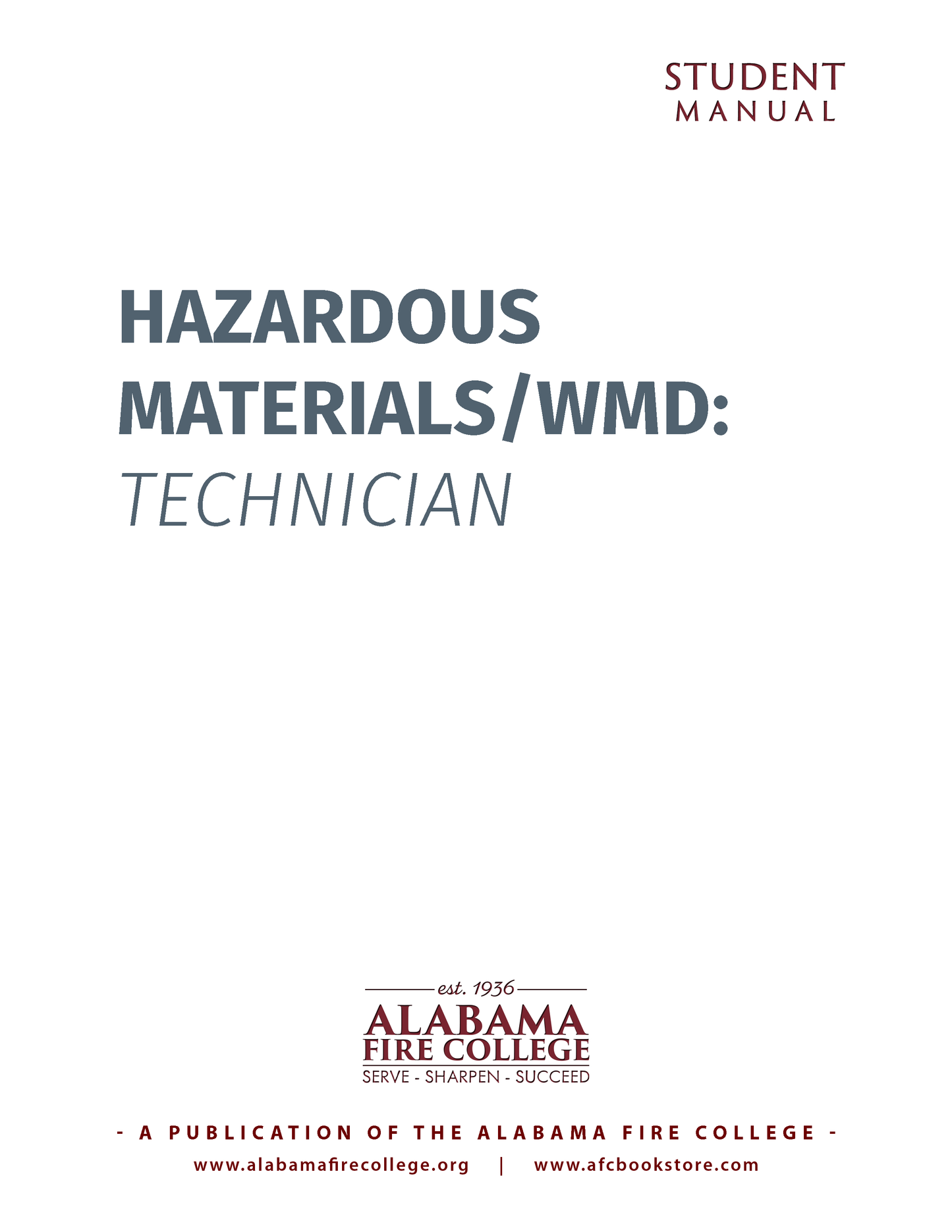 Haz-Mat Tech Student Manual