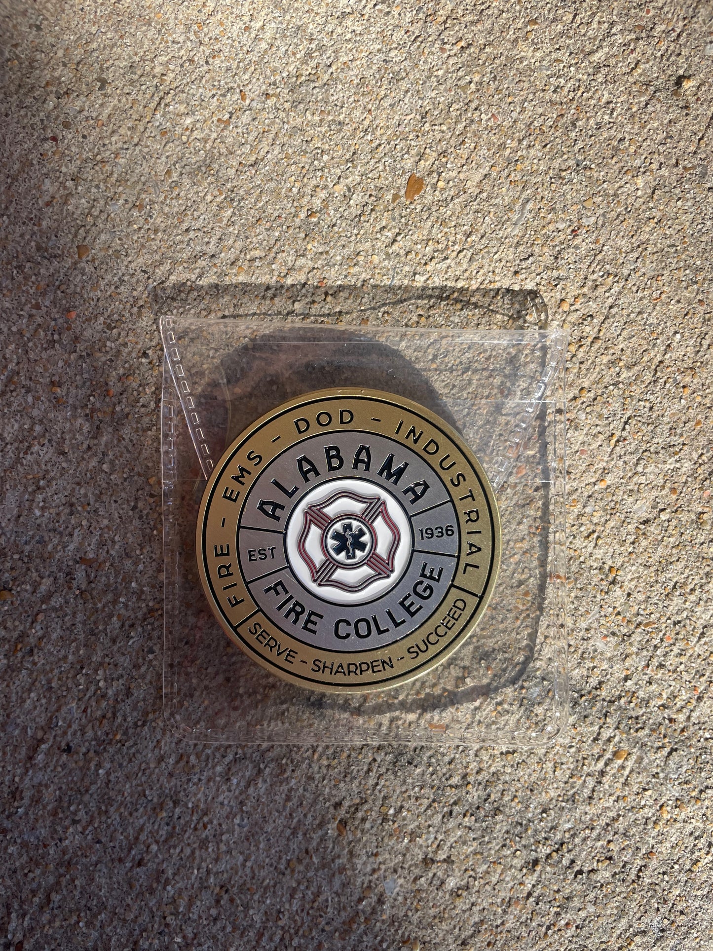 Gold Challenge Coin