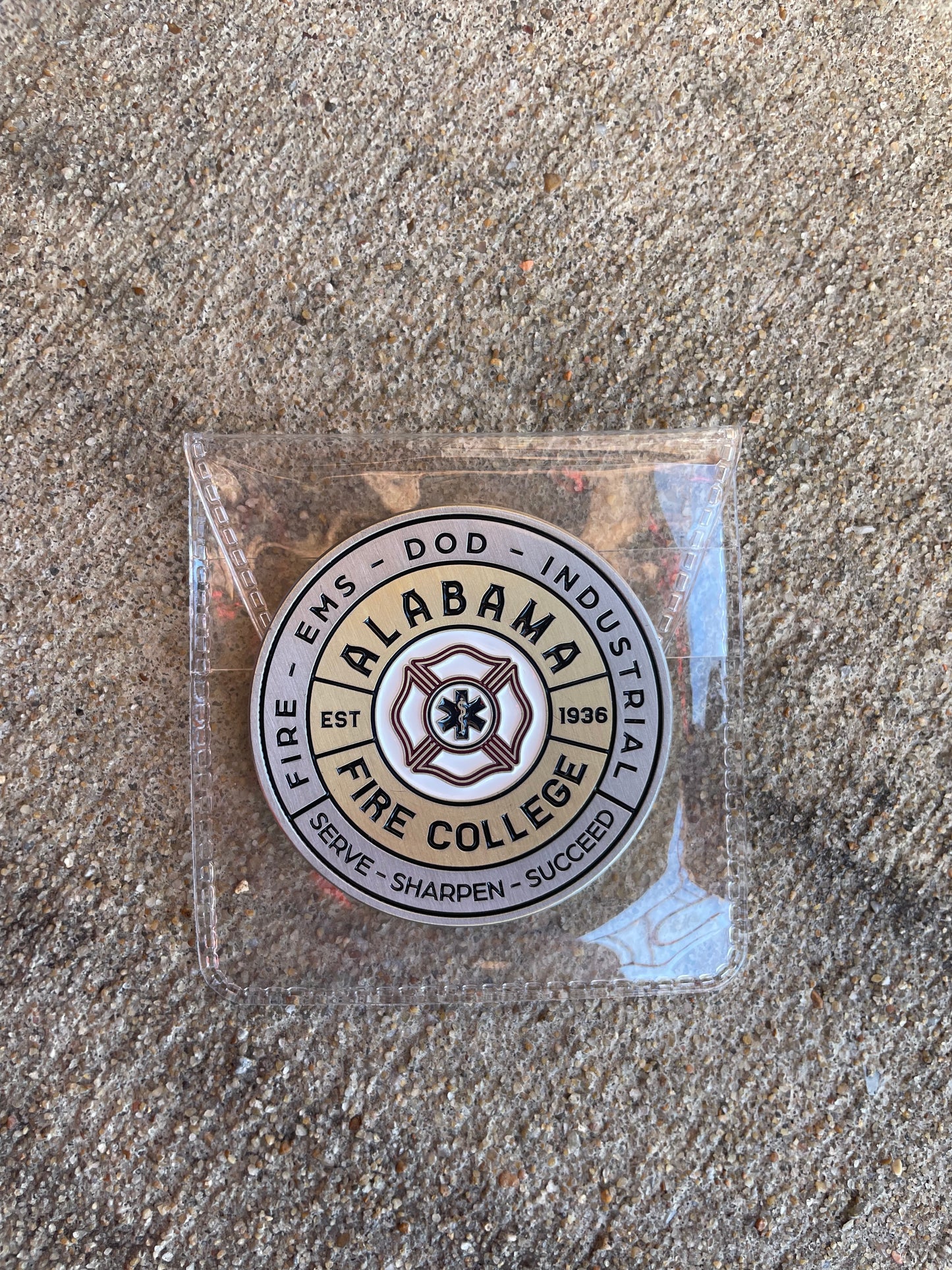 Silver Challenge Coin