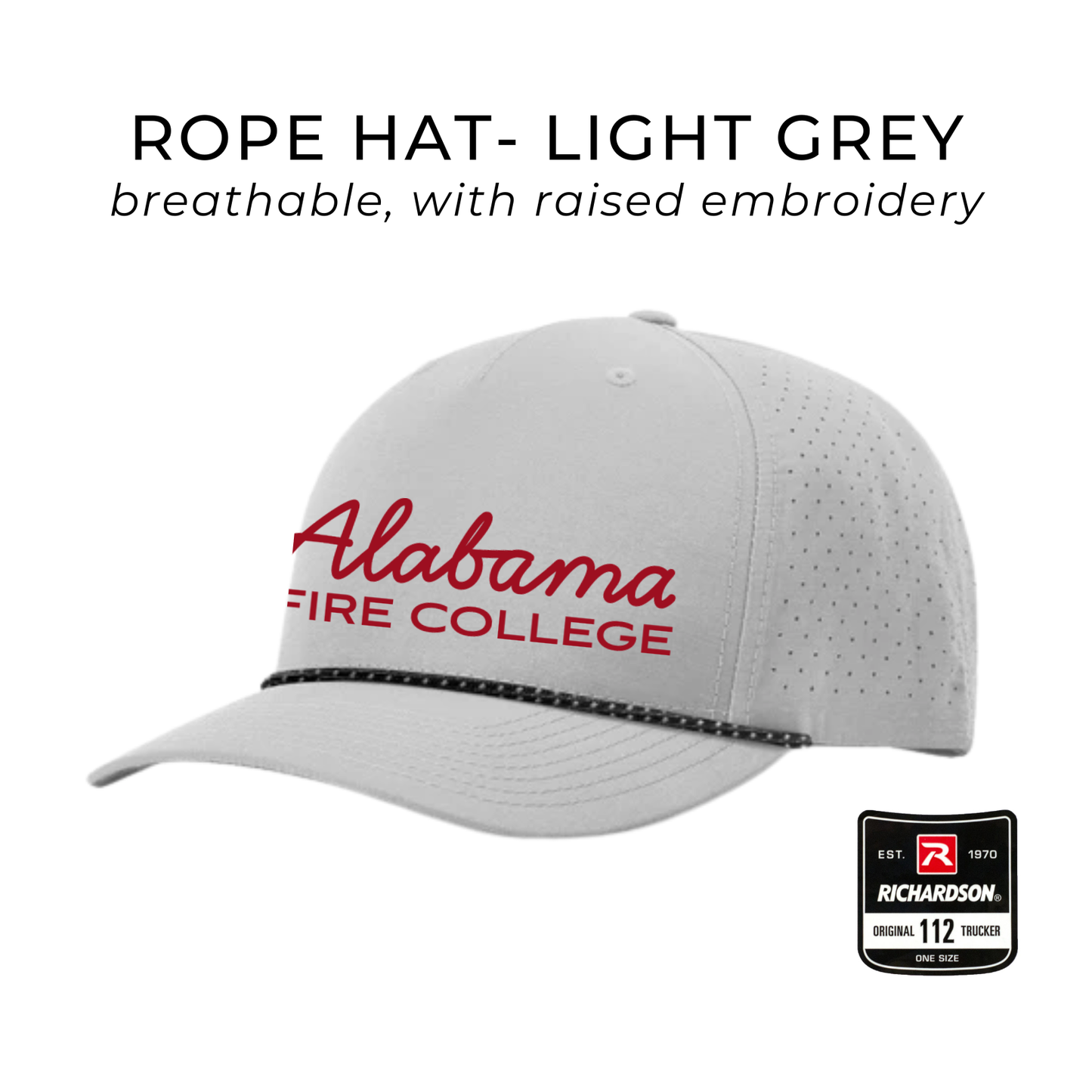 Rope Hat- Light Grey