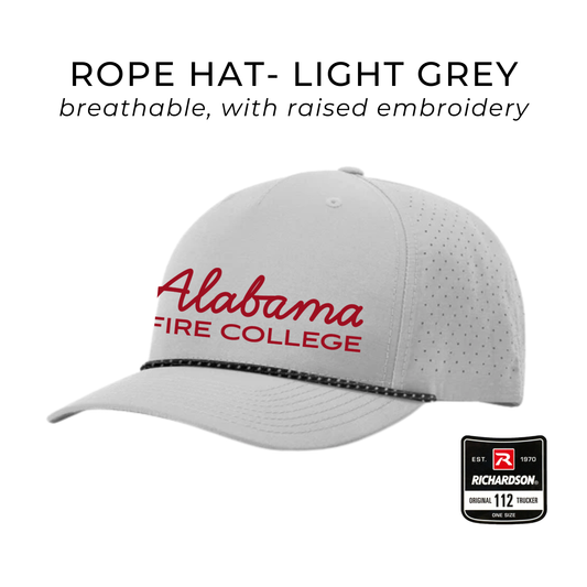 Rope Hat- Light Grey