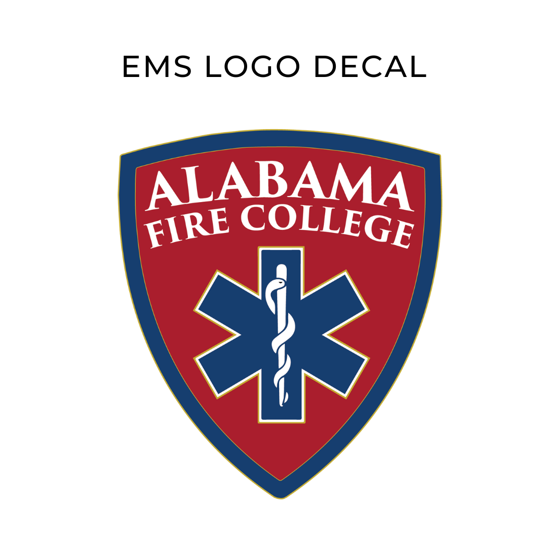 Red EMS Decal